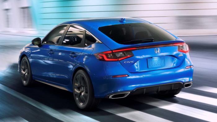 Το Honda Civic Hatchback για την αγορά των ΗΠΑ.